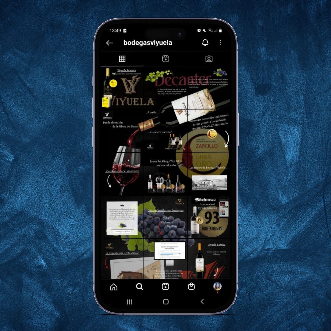 Planificación de redes sociales para bodega